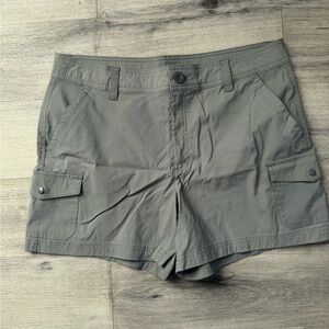 Eddie Bauer Women's Cargo Shorts in Gray